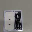 Motion Sensor Light Charging Station Multi-Device Charging Station Charging Three LED Lights at The Same Time Saves Time Space and More Convenient (White)