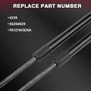 2 Pcs Front Hood Lift Supports Shocks Struts Compatible with Ford Vehicle 1999-2007 Excursion F250 F350 F450 F550 Super Duty Front Hood Lift Gas Spring Struts, Replace#SG304029 4339