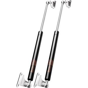 36 Inch 200 Lbs 890 N Gas Strut, 2Pcs 36" Shocks with Mounting Brackets for Heavy Duty Lid Cover RV Bed Basement Hatch Floor Door Trailer Spring (160-200lbs)