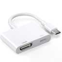 Apple MFi Certified USB-C to HDMI Adapter 4K@60Hz for iPhone 17 16 15 MacBook Pro Air iPad Pro, Digital AV HDMI 2.0 Cord Compatible with Samsung Galaxy S25 S24