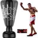 Freestanding Punching Bag for Adults Teens, 71'' Inflatable Boxing Bag with Stand, Kick Boxing Training Equipment for MMA, Muay Thai, Kickboxing, Fitness for Beginners