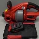 POPULO 20V Cordless Electric Drain Auger-Efficient 25Ft Auto-Feed Drain Snake with Replaceable Cable,2.0Ah Battery,Charger,Storage Bag & Gloves for Kitchen,Bathroom,Shower Pipes (3/4"-2")"