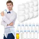 Hushee 12 Sets Funny Plastic Bottle Chug Baby Shower Games Juegos Para Plastic Baby Bottles Disposable Diapers Gender Reveal Race Gifts Diaper Feed Me Game Decoration for Boys Girls (Blue)