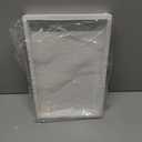 Artificial Travertine Tray, 12"x8" Perfume Tray for Bathroom Counter, Vanity, Home Organizer, Decorative Marble Trays for Perfume, Jewelry, Candles, Coffee, Rectangle, White