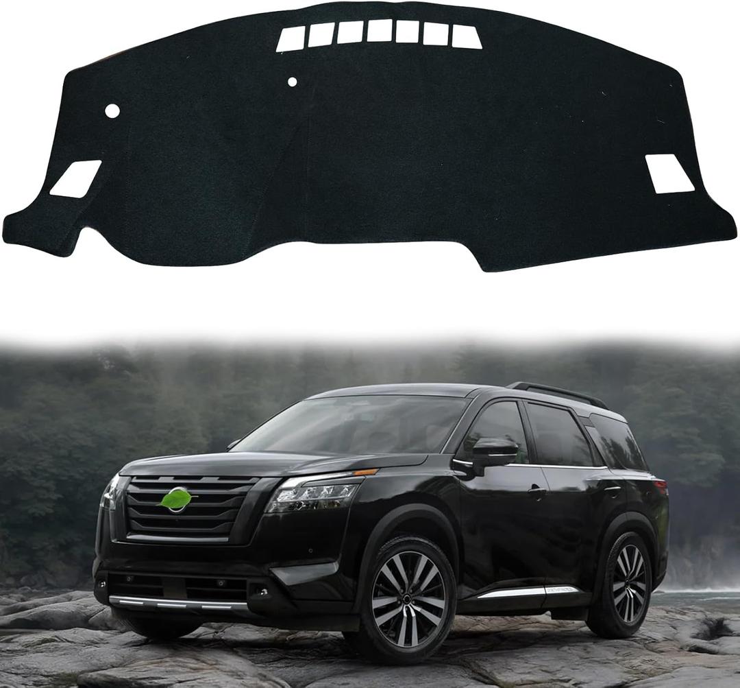 Dashboard Cover Dash Cover Mat Pad Custom Fit for 2022 2023 2024 2025 2026 Nissan Pathfinder Accessories, Dashboard Protector Anti Glare