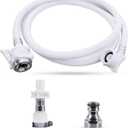 Washing Machine Water Inlet Hose, (Burst Proof) Water Connection Inlet Supply Lines,Accessories For Portable Washing Machine (2 Meters)