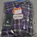 Kuoser Waterproof Dog Coat, Reversible Dog Jacket for Large Dogs, Adjustable Durable Doggie Winter Coat for Groowing Puppies Warm Puppy Cold Weather Apparel, Purple L (Large (Pack of 1))