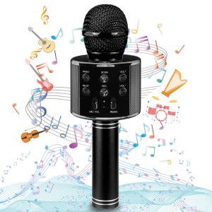 Ranphykx Bluetooth Karaoke Wireless Microphone for Kids, Hottest Birthday Presents Toys for 9 10 11 12 Years Old Boys