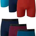 Hanes Boxer Briefs, Cool Dri Moisture-Wicking Underwear, Cotton No-Ride-up for Men, Multi-Packs, 2XL