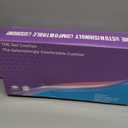 Gel Seat Cushion, Cooling Thick Big Breathable Honeycomb Design Absorbs Pressure Points Seat Cushion with Non-Slip Cover for Office Chair Home Cars Wheelchair (Black)