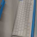 Bluetooth Keyboard and Mouse Compatible with Mac, OMOTON Ultra-Slim Wireless Keyboard and Mouse Combo Compatiblei with MacOS, MacBook Pro/Air, iMac, Mac mini, Laptop and PC (Silver)