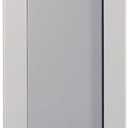 Ideal Pet Products Aluminum Pet Patio Door, Adjustable Height 77-5/8" to 80-3/8", 5" x 7" Flap Size, White