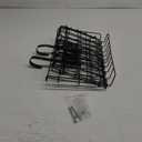 Folding Bike Front Basket Bicycle Wire Basket with Handles Easy Installation on Front Handlebar