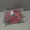 Cinaci 16 Pieces Flamenco Dancer Mexican Wine Red Rose Flower Alligator Hair Clips Barrettes Brooches Prom Party Wedding Bridal Hair Pins Accessories for Women Girls