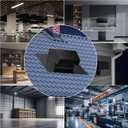 Roof Vent Cap - Hon&Guan Roof Vents 4 Inch Galvanized Steel Bathroom 4 Roof Exhaust Vent for Ventilation System-with Damper, Black