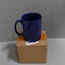 Smilatte 20 OZ Extra Large Ceramic Coffee Mug, M017 Classic Porcelain Boss Super Big Tea Cup with Handle for Office and Home, Blue
