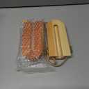 Tlence 2 Pack Wooden Indoor Wall Planters, 6" Bohemia Hanging Flower Wall Vase, Glass Tube with Wood Stand, Propagation Station for Hydroponics Plants Dried Flowers, Farmhouse Decor for Living Room