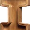 Large Wooden Letter Coin Personalized Piggy Bank for Boys Girls Kids Toddler Adults Money Bank Best Gift for Friends (9.2 Inch-I)