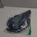 LRTO Genuine Leather Sling Bag for Men and Women Vintage Real Leather Crossbody Chest Bags Backpack Purse for Travel Hiking (Blue)