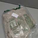 YoungsTex Dark Oatmeal Linen Semi Sheer Curtains 72 Inch Length for Living Room, Light Filtering Window Drapes with Bronze Grommet Privacy for Bedroom Farmhouse, 42 x 72 Inch, 2 Panels