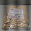 Beige Curtains 63 Inches Long Blackout Curtains for Bedroom Small Window Thermal Insulated Window Treatments Back Tab Noise Reduction Light Blocking Drapes 2 Panels Set