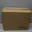 Goodluck 36 Pack 12oz Stemless Plastic Wine Glasses  Clear Ribbed Cups with Gold Rim, Fancy Reusable Disposable Drinkware for Weddings, Parties, Bars, Indoor and Outdoor Events