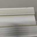8 Pcs Wall Baseboard Molding Trim 47.2 x 3.15 in, High Impact Polystyrene Waterproof Skirting Board for Home Decor, Installed with Glue Not Include(8PC)