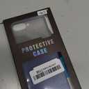 Ruky for Z Flip 7 Case with Privacy Screen Protector, Full Body Cover Anti-Scratches Shockproof Hard PC Ultra-Thin, Support Wireless Charging Protective Phone Cover for Samsung Z Flip 7, Dark Blue