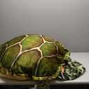 CARTBAE Turtle Shell Stuffed Animal Soft and Comfortable Tortoise Plush Pillow Creative Turtle Costume Plush Toy (39.3 in)