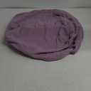 uxcell Ottoman Cover Square, Jacquard Ottoman Slipcover with Elastic Bottom, Stretchable Footrest Stool Covers for Living Room Furniture Protector (Light Purple, Middle Size)