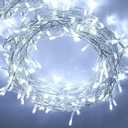 YASENN 200LED Christmas Tree Lights 20m Connectable Plug in Xmas Decorations Lights Main Powered 8 Lighting Modes Timer Fairy Lights Waterproof Indoor Outdoor for Christmas Home Decor