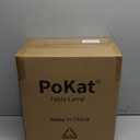 PoKat 23" Dark Green Ceramic Table Lamps Set of 2, Modern Table Lamps for Living Room, Farmhouse Lamps for Bedroom Night Stands, Traditional Nightstand Desk Decor Lamps