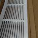 30x6 Steel Return Air Grille, HVAC Vent Cover Fits 30"W x 6"H Duct Opening