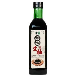 NPG Premium Light Soy Sauce 16.9 Fl Oz, Tamari Lite Dipping Sauce for Sushi, Sashimi, Fish, Dumplings, Noodles, Meat Marinades