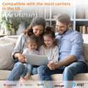 Cell Phone Booster for Home & Multi-Room, Up to 7000 Sq.Ft, Cell Phone Signal Booster for Band 5/12/13/17,Boost 5G 4G LTE 3G Data for All U.S. Carriers, FCC Approved