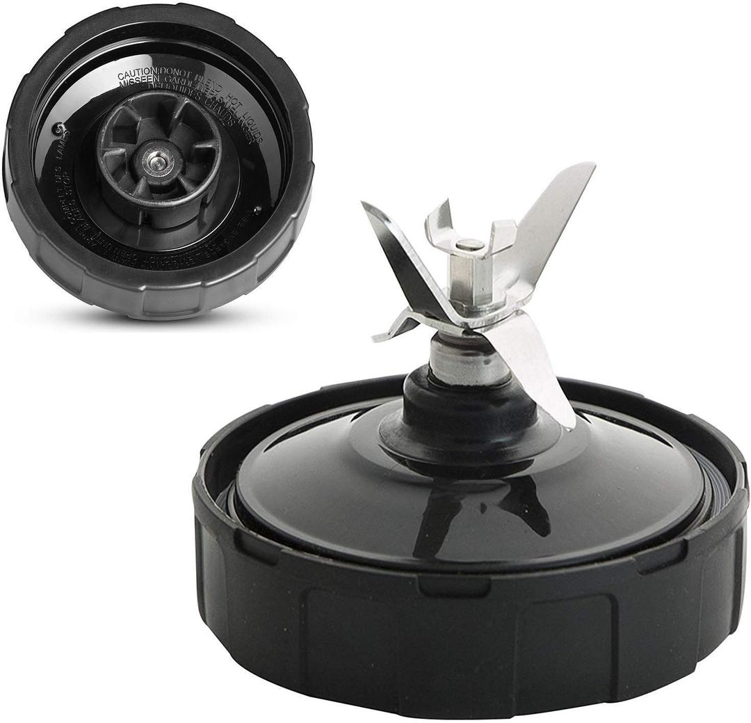 Ninja Blender Replacement Parts - Bottom Blade 6 Fins for Nutri Ninja Auto iQ BL480 BL480D BL482 BL456 Blenders (Female Fins Only) (1 Pack)