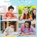 6 x Teacher Supplies Cute Pen Gifts for Daughter Son Grandaughter Grandson for Valentine's Day Study Supplies Teacher Pen Gifts for Appreciation Thank You Classroom Rewards Pens for Schools