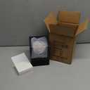 MAOPINER Single Automatic Watch Winder Box, Black Leather Watch Winding Box for Men and Women, Battery Powered Watch Shaker and Display Case for Automatic Watches