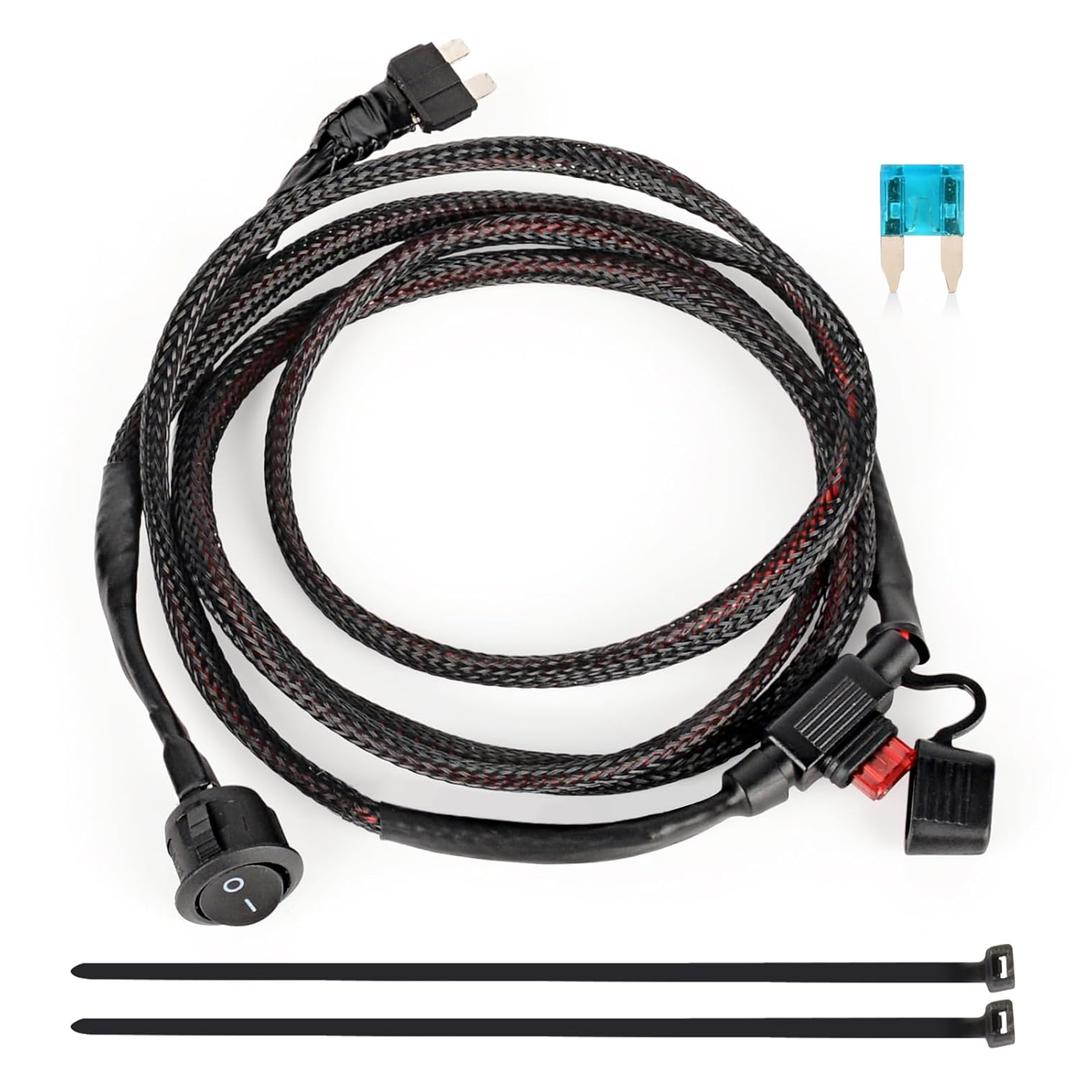 66.9" Universal Fuse Bypass Switch Kit Relay Bypass Switch Kit Fuse Switch (Standard)