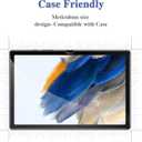 Gerutek [2-Pack Screen Protector for Samsung Galaxy Tab A8 10.5 inch 2021, SM-X200/X205 Tempered Glass Screen Protector, [Ultra Clear] [Anti Scratch] [Easy Install] [9H] for Samsung Tab A8 10.5