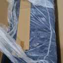 Sectional Couches for Living Room Furniture Sets, Convertible 4 Seat Modular Sectional Sofa Set with Storage Ottoman, L Shaped Sofas or U Shaped Couch for Office Apartment, Velvet Blue