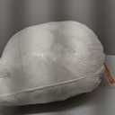 Electric Heated Blanket for Girls & Women, Soft & Luxurious, Faux Rabbit Fur Heating Throw Blankets, 6 Heat Settings, Overheat Protection, Quick Heating, Memory Function, Gift-Ready Design, 50"x60" (Off White)