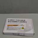 BEICHI Color Changing LED Tea Lights Bulk, 24 Pcs Flameless Tealight Candles with Colorful Lights, Battery Operated Colored Fake Candles, No Flickering Light, [White Base]