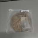 Waterproof Bird Bed with Adjustable Chain, Customizable Height Hanging Bird Hammock for Cage, Small Size Bird Nest with Durable Non-Collapsible Bottom, Bird Hut for Conures, Budgies (Khaki)