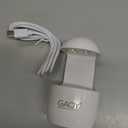 GAOY Mini UV Light for Gel Nails, Small Curing Light, Eggshell LED Nail Lamp, Fast Curing, White