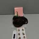 FELENDY 20" Ponytail Extension Curly Wavy Clip in Hairpiece Wrap Around Long Pony Tails Hair Extensions Synthetic for Women Medium Brown