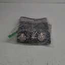 Hallway 2x5 Washable Runner Rug: Oriental Stain Resistant Kitchen Entryway Rugs Farmhouse Ultra Soft Bathroom Bedroom Print Floor Mat Thin Non Slip Indoor Carpet for Living Room Laundry(2X5,Black)