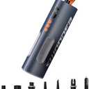 Swonder Seafalcon Paddle Board Pump – High-Pressure SUP Electric Air Pump with Auto Shut-Off, 12V DC Car Connector, Portable Inflator for Paddleboards, Kayaks, Inflatables, Boats (Cyan/Tangerine)