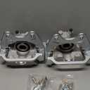 Rear Disc Brake Calipers w/Brackets Pair FIT 2007-2020 Chevrolet Silverado Tahoe Suburban FIT GMC Sierra Yukon FIT Cadillac Escalade 18-B5030 18-B5031 2-Pack