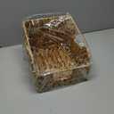 Wicker Pantry Basket with Built-in Handles, Natural Water Hyacinth, 1-Pack